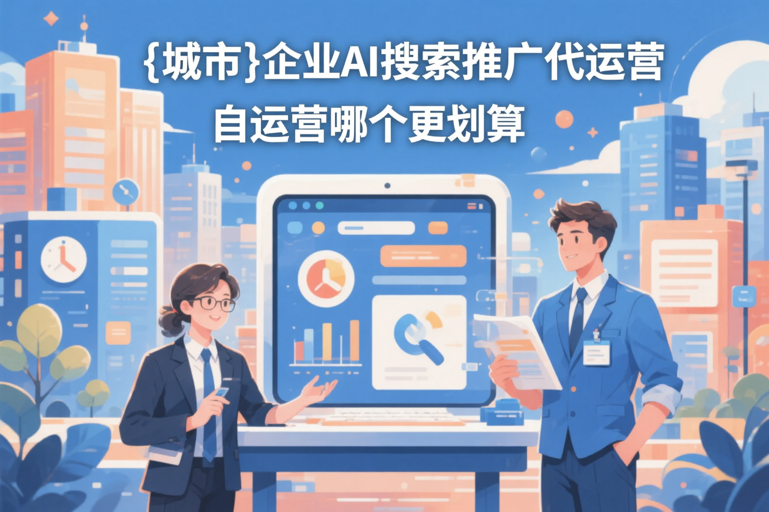 雅安企业AI搜索推广代运营和自运营哪个更划算