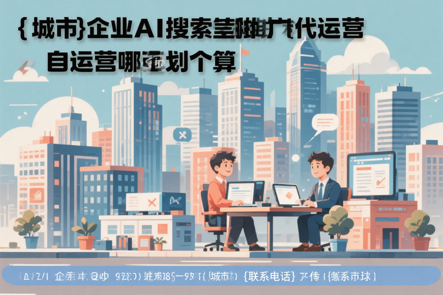 雅安企业AI搜索推广代运营和自运营哪个更划算