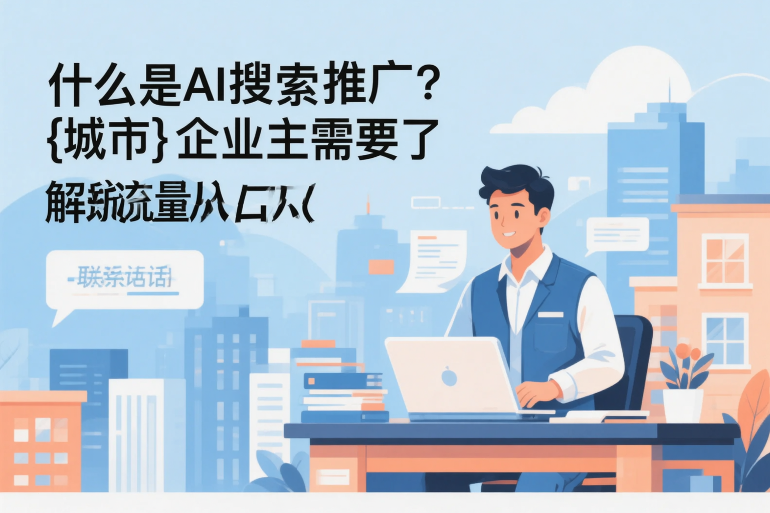 什么是AI搜索推广?雅安企业主需要了解的新流量入口