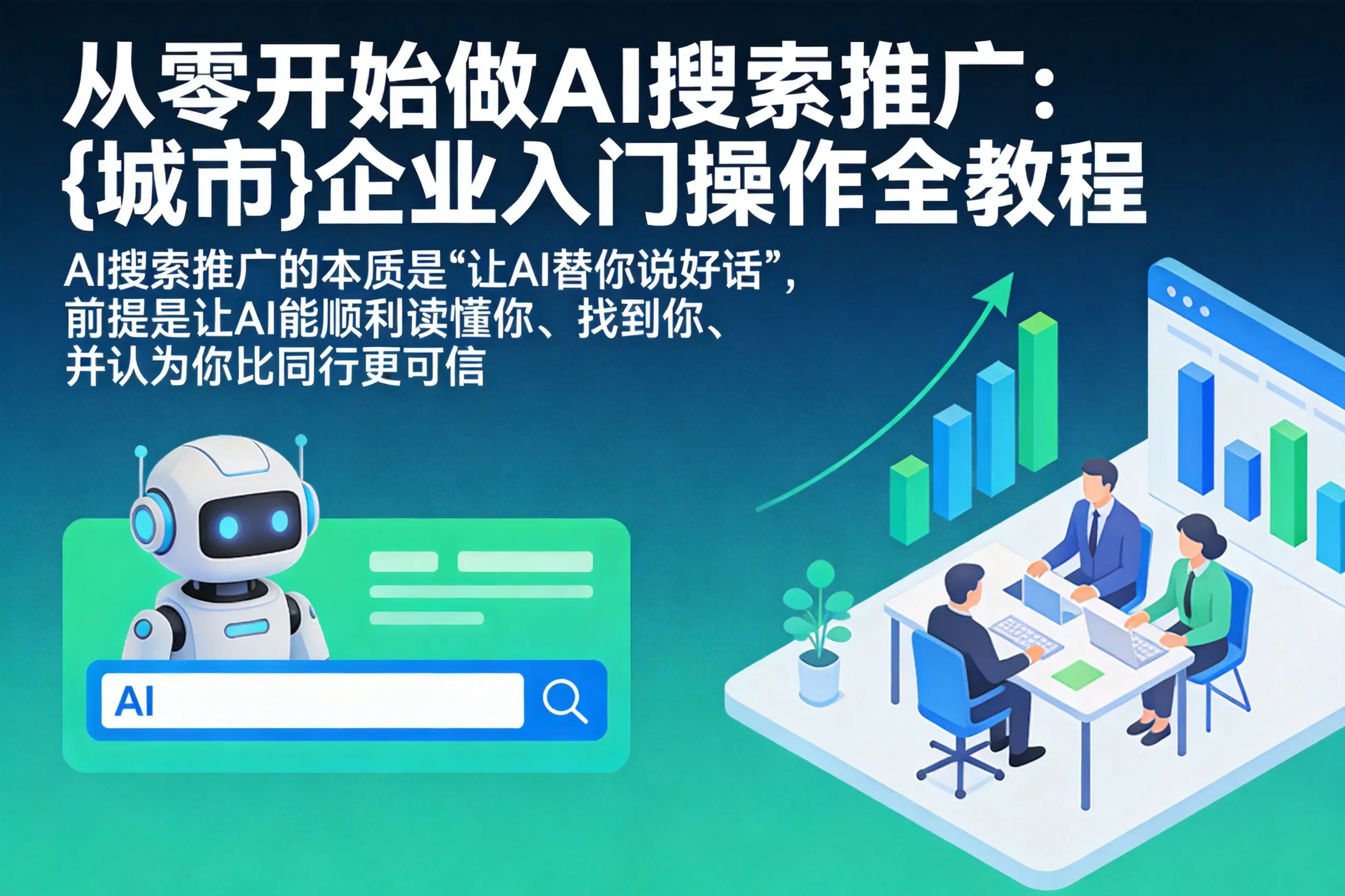 从零开始做AI搜索推广:雅安企业入门操作全教程