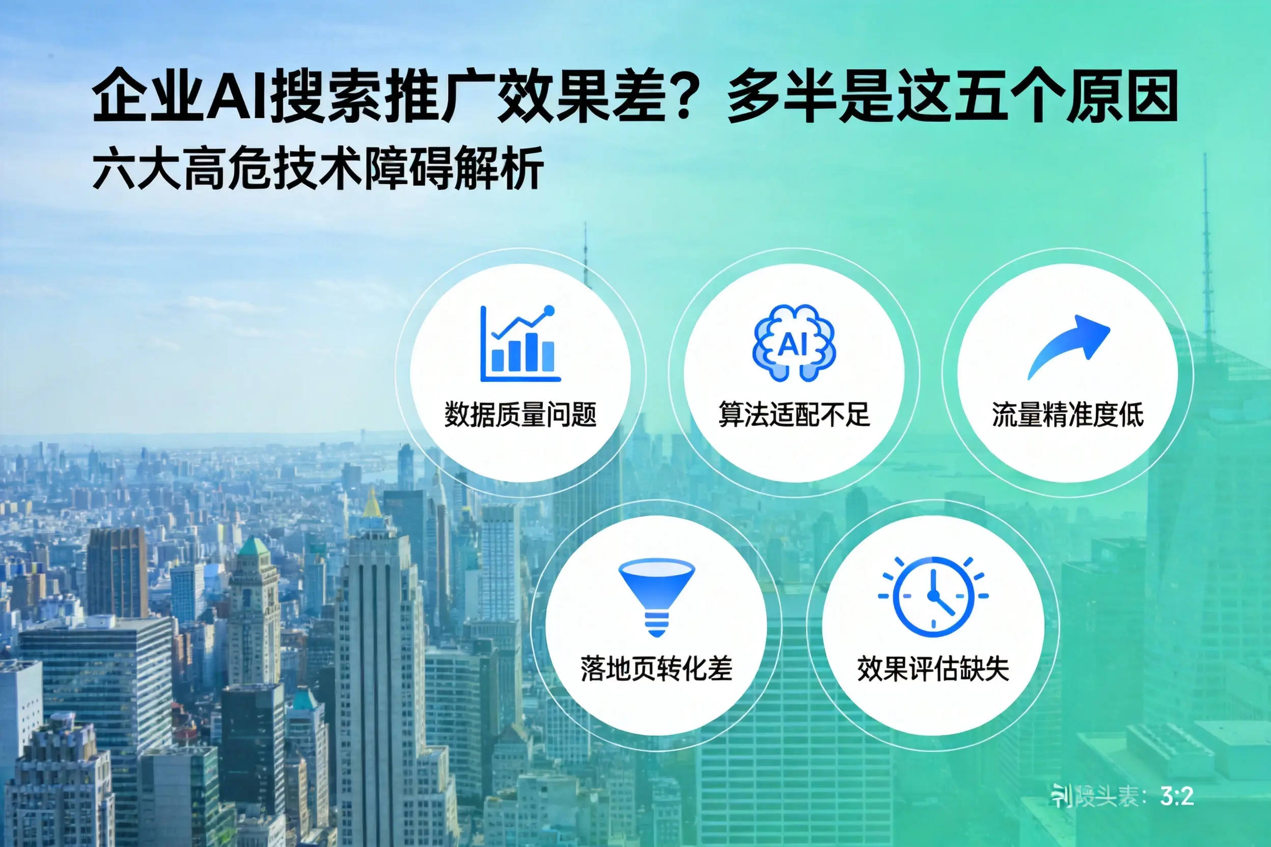 雅安企业AI搜索推广效果差?多半是这五个原因