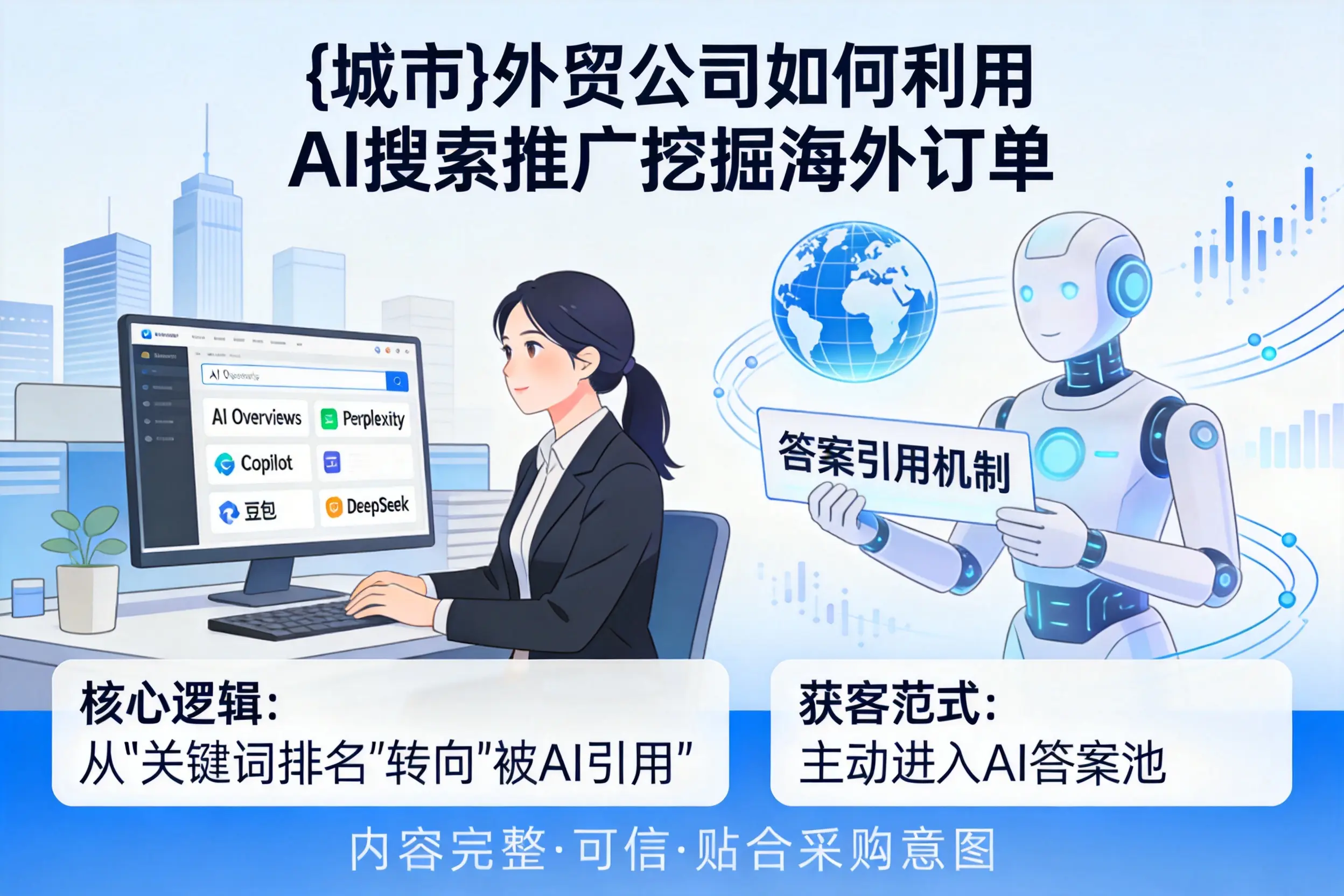 雅安外贸公司如何利用AI搜索推广挖掘海外订单