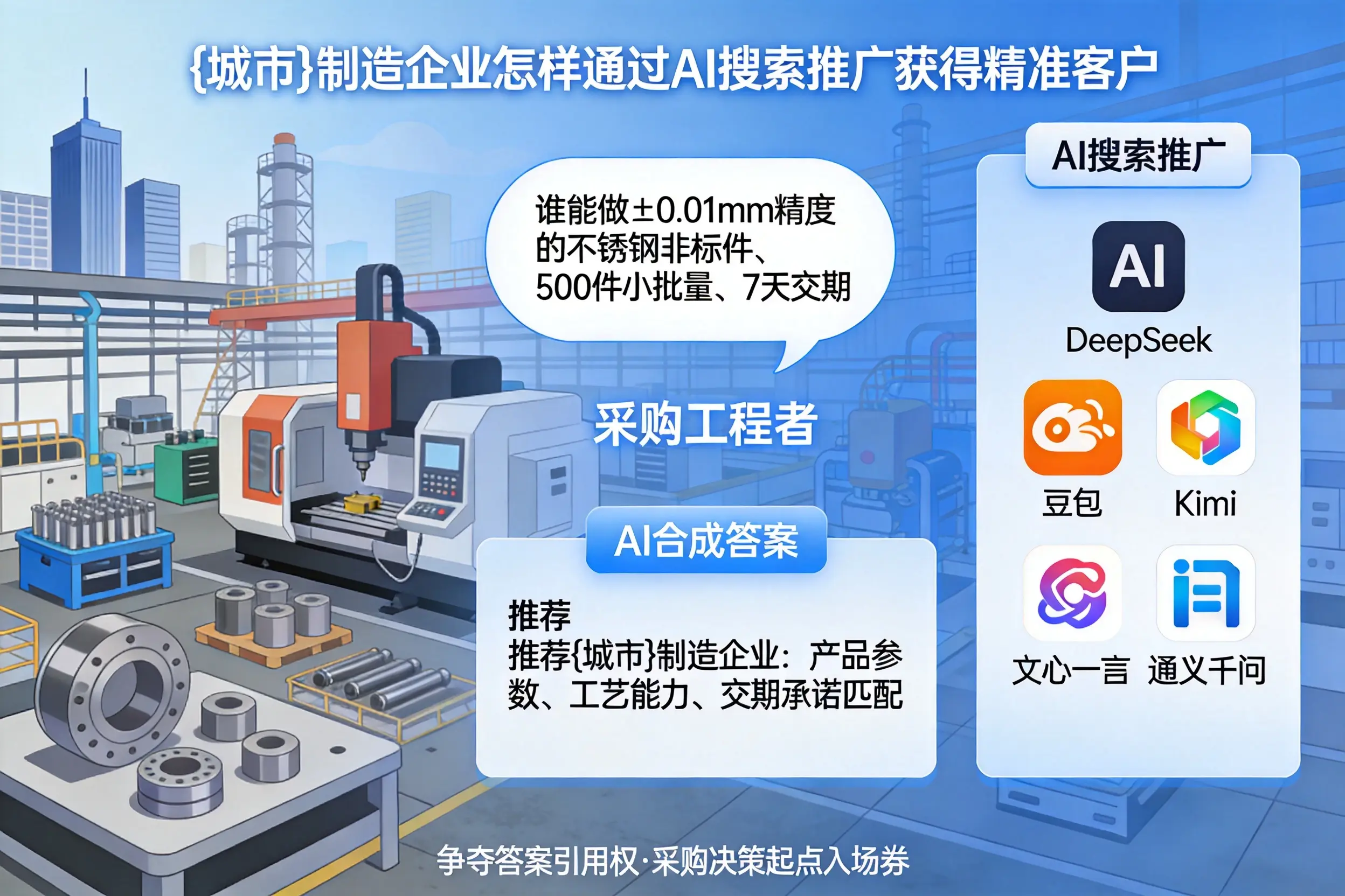 雅安制造企业怎样通过AI搜索推广获得精准客户
