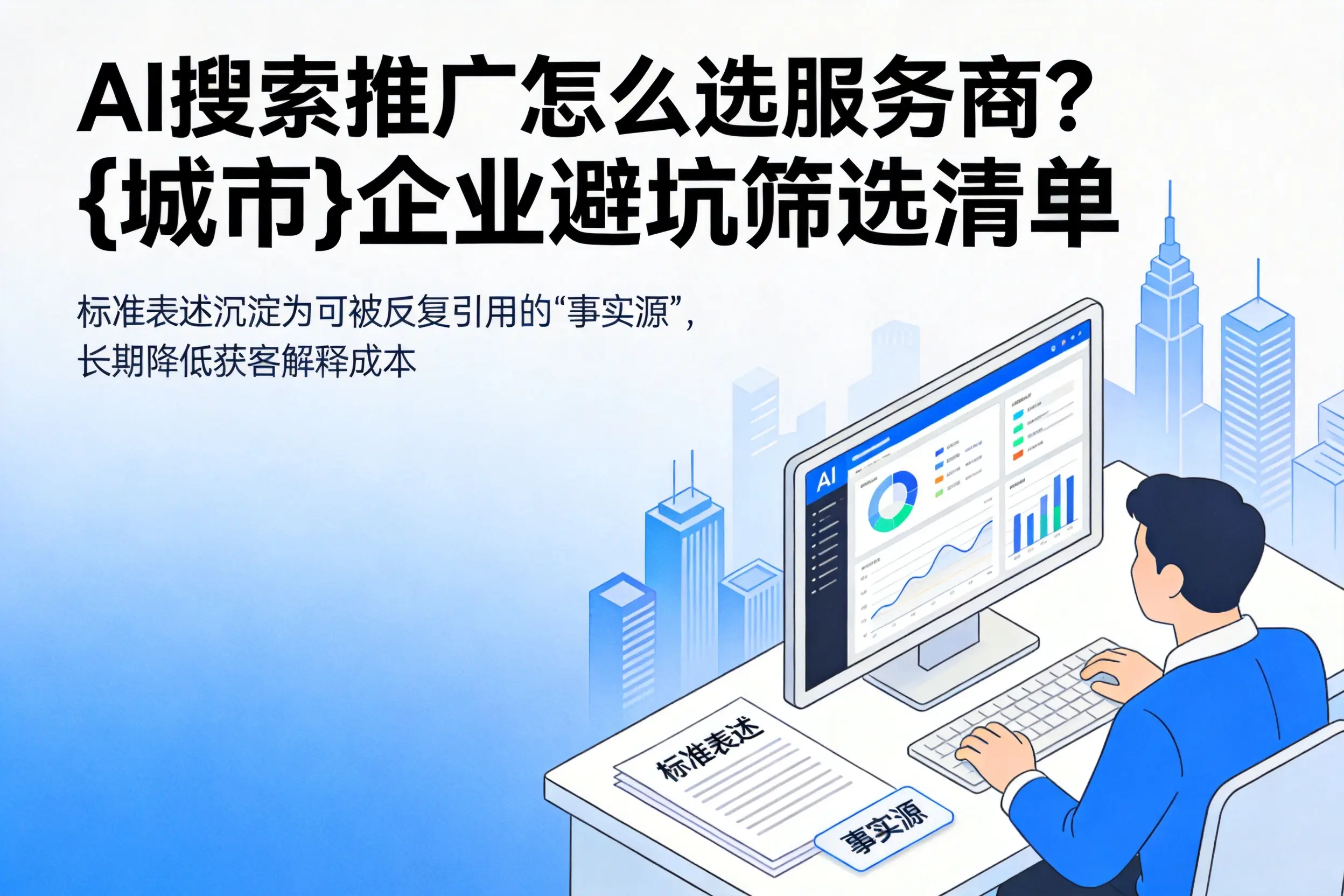 AI搜索推广怎么选服务商?雅安企业避坑筛选清单
