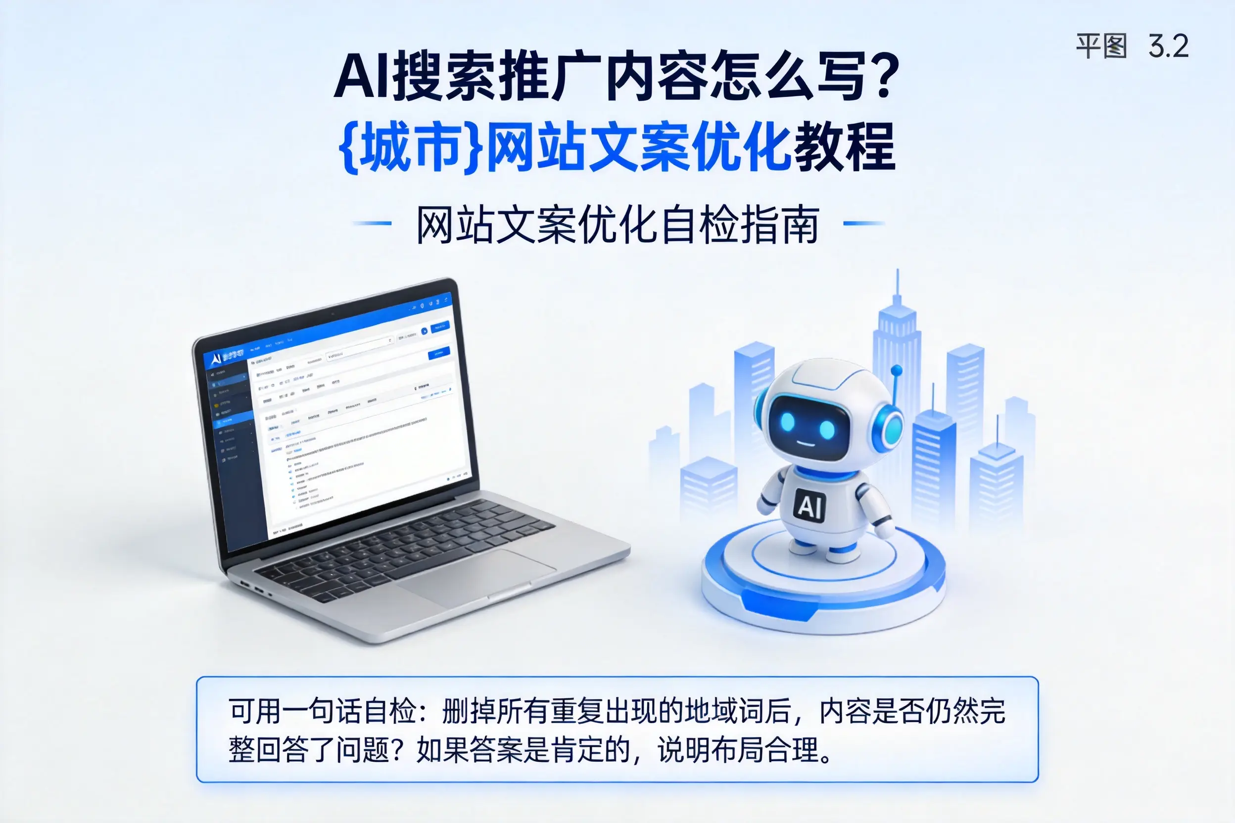 AI搜索推广内容怎么写?雅安网站文案优化教程