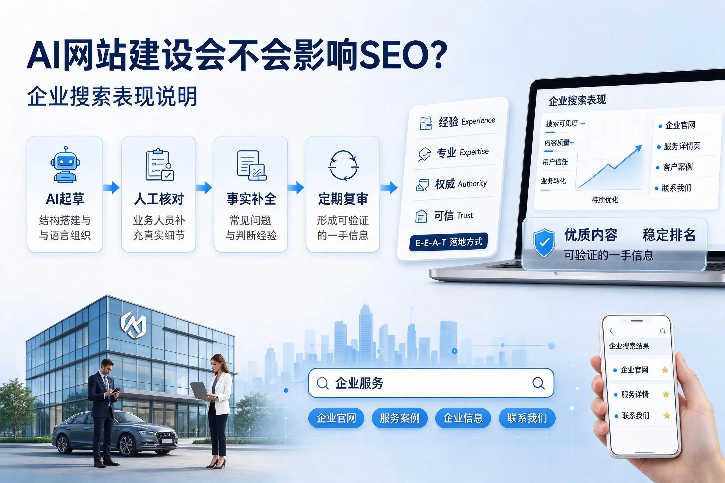 AI网站建设会不会影响SEO?雅安企业搜索表现说明