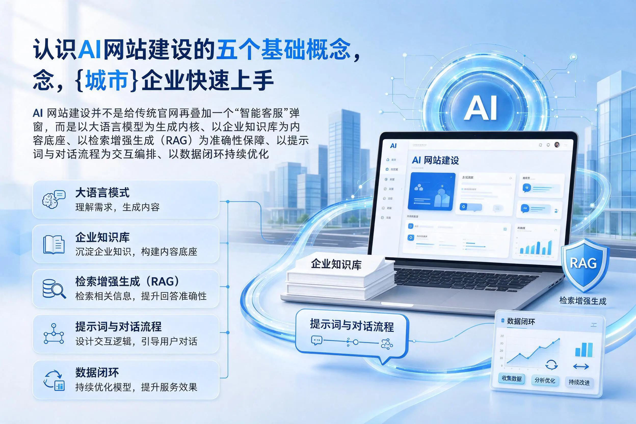 认识AI网站建设的五个基础概念，雅安企业快速上手