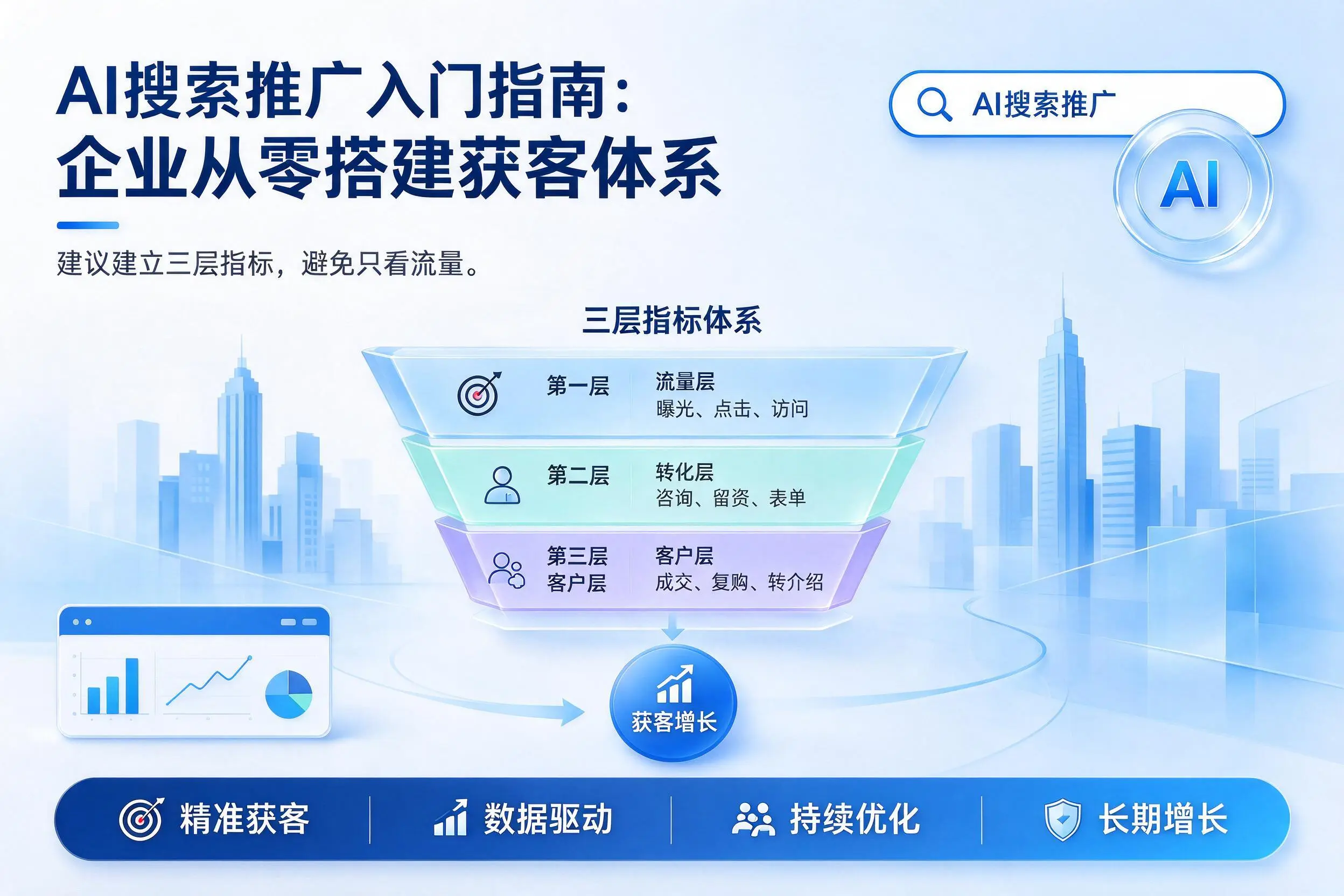 AI搜索推广入门指南:雅安企业从零搭建获客体系